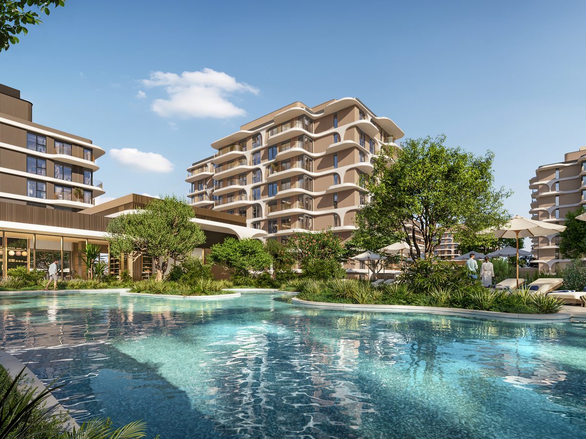 The Beach House, Fahid Island, Aldar wellness masterplan